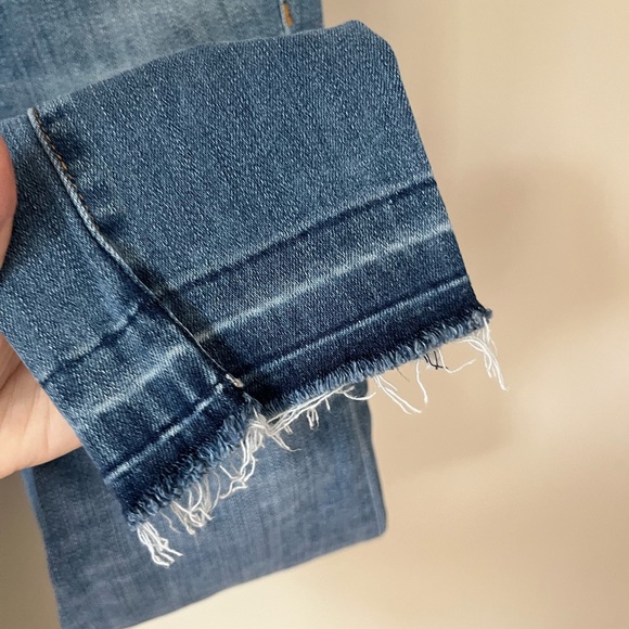 Denim Forum The Nico Mid Rise Skinny Crop Jeans - Picture 4 of 11